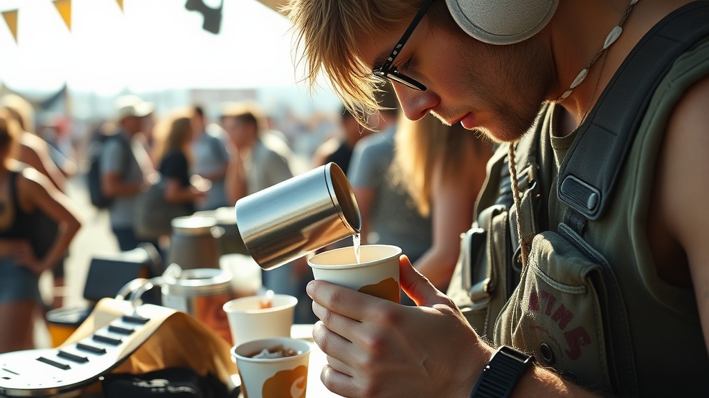 Jak přežít festival, kde je jediným zdrojem kofeinu stánek s instantní kávou