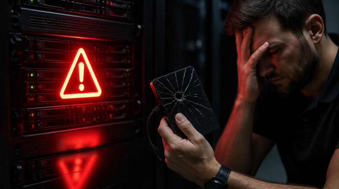 Dvoufaktorová ochrana nestačí, když zálohy spí na stejném serveru